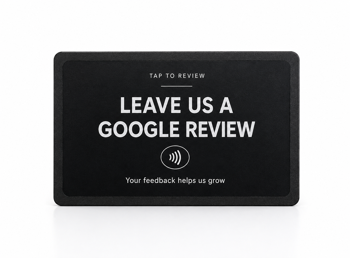 Main Counter Card — Black