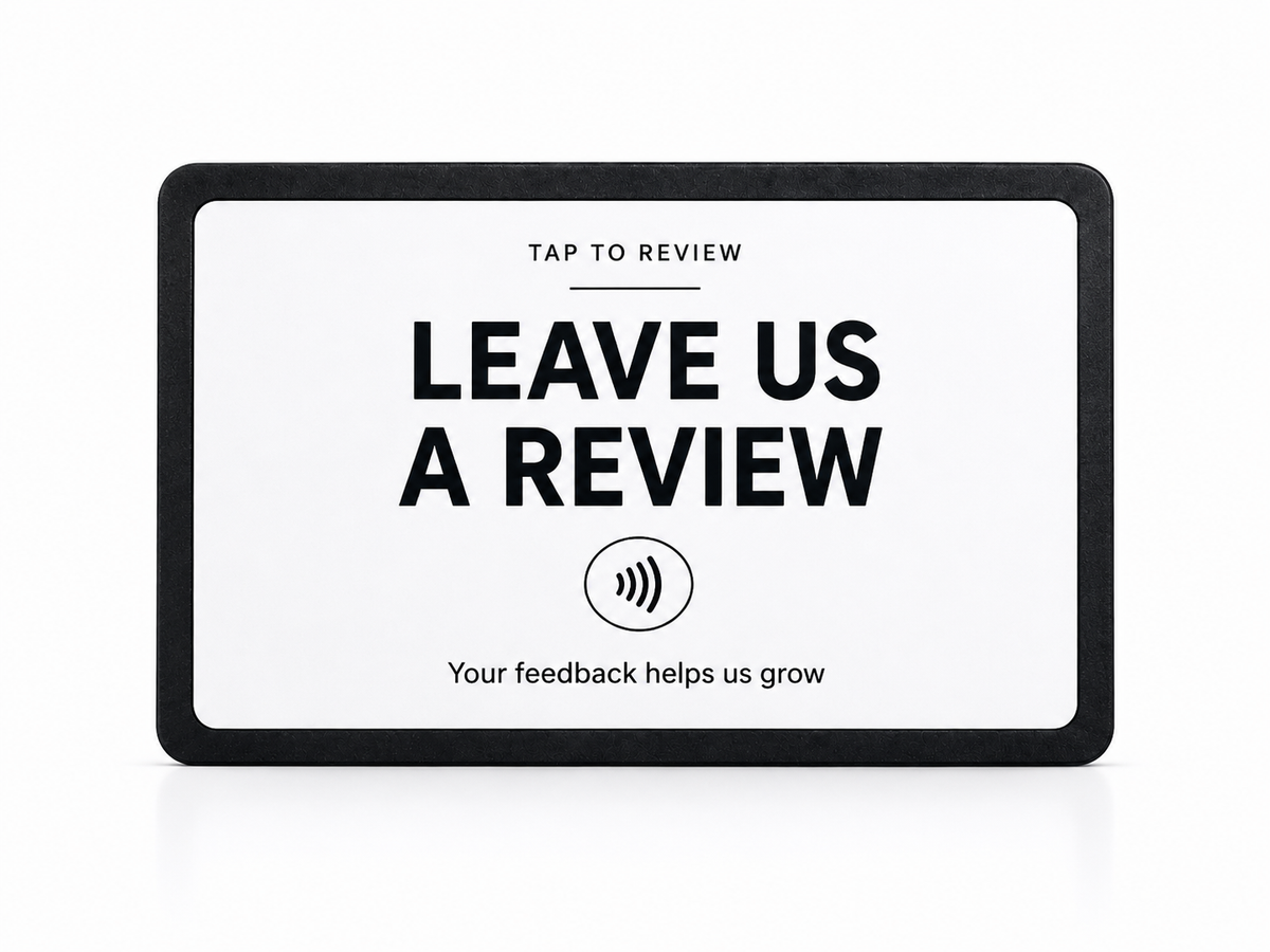 Main Counter Card — White