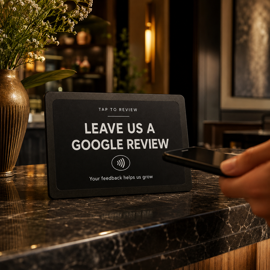 Counter Card - Black